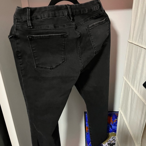 Frame Denim Black Flare Jeans - Picture 5 of 6